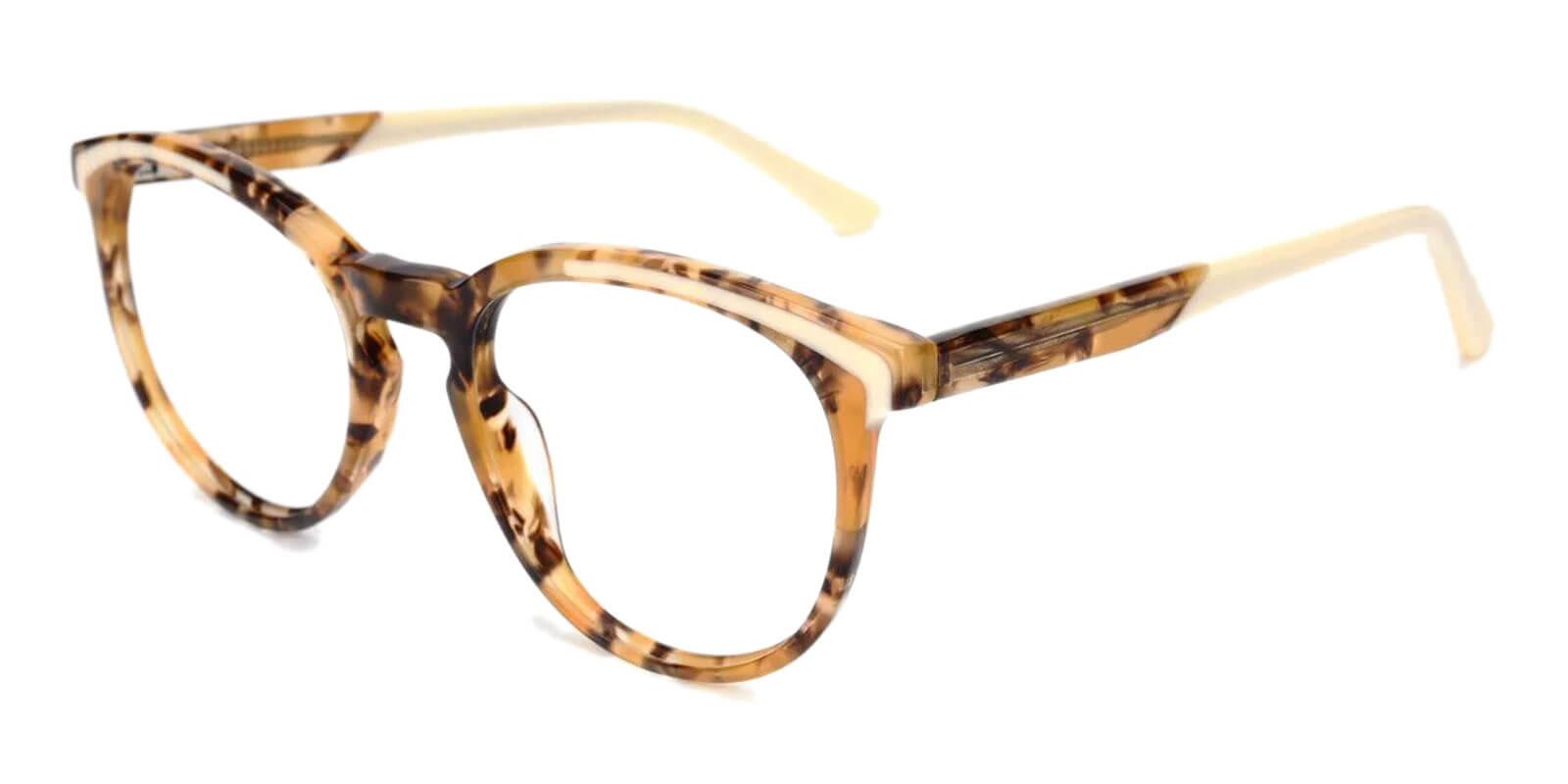 Innsbruck Yellow Acetate Eyeglasses , UniversalBridgeFit Frames from ABBE Glasses