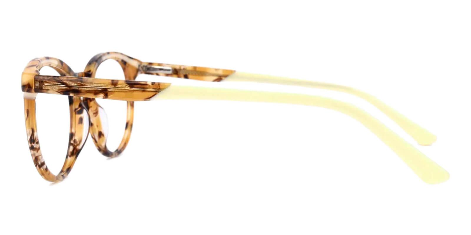 Innsbruck Yellow Acetate Eyeglasses , UniversalBridgeFit Frames from ABBE Glasses