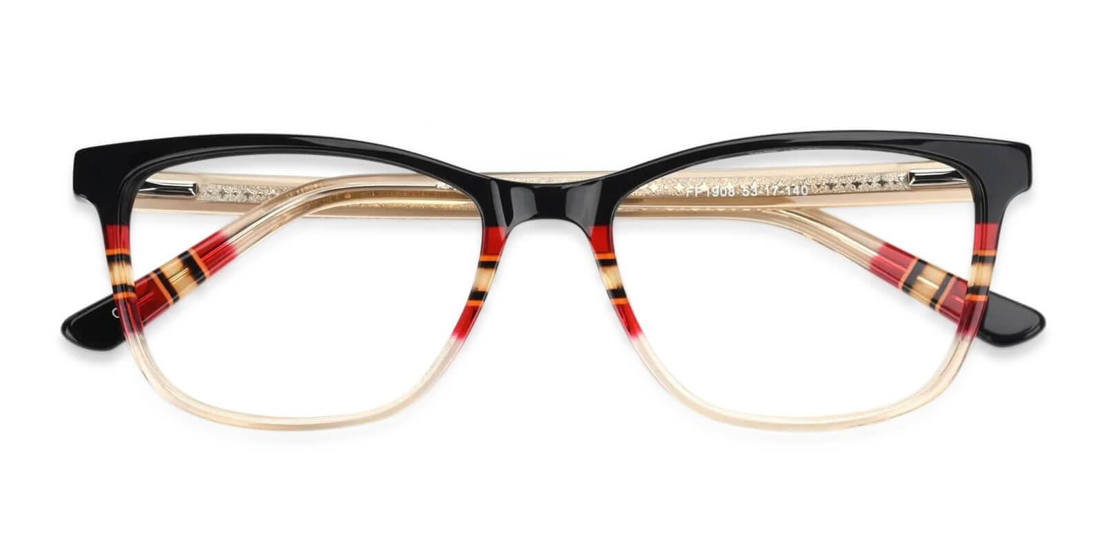 Wolfgang Yellow Acetate Eyeglasses , UniversalBridgeFit Frames from ABBE Glasses