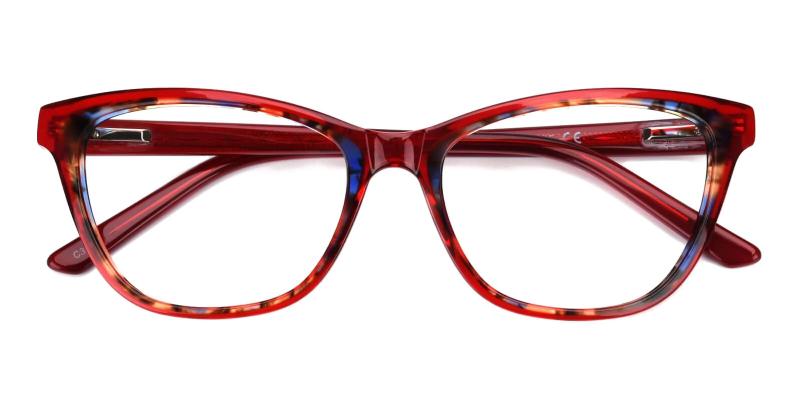 Strauss Red  Frames from ABBE Glasses