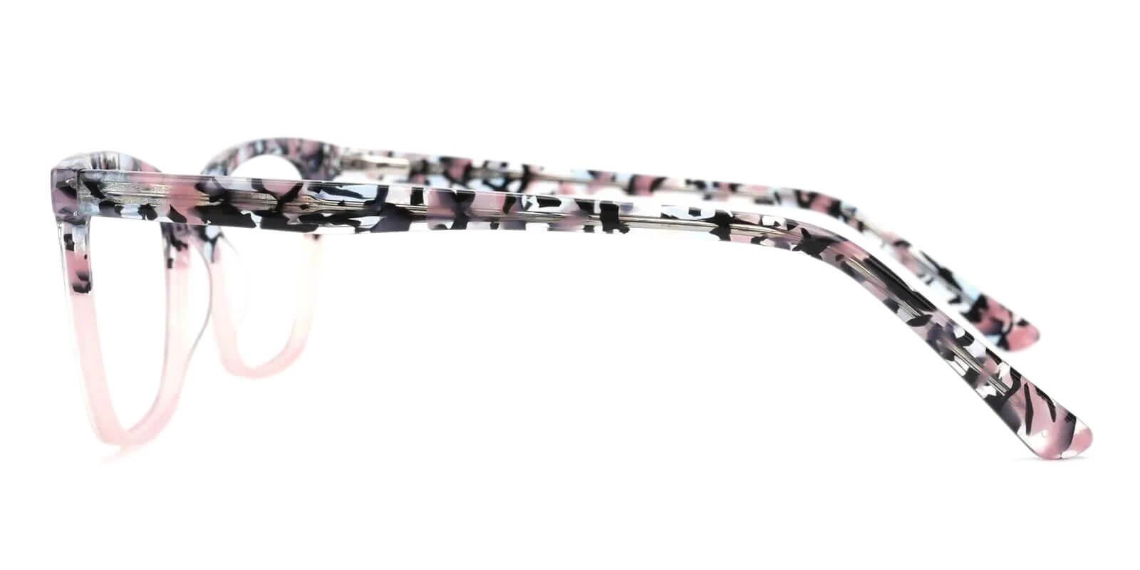 Masser Pink Acetate Eyeglasses , UniversalBridgeFit Frames from ABBE Glasses