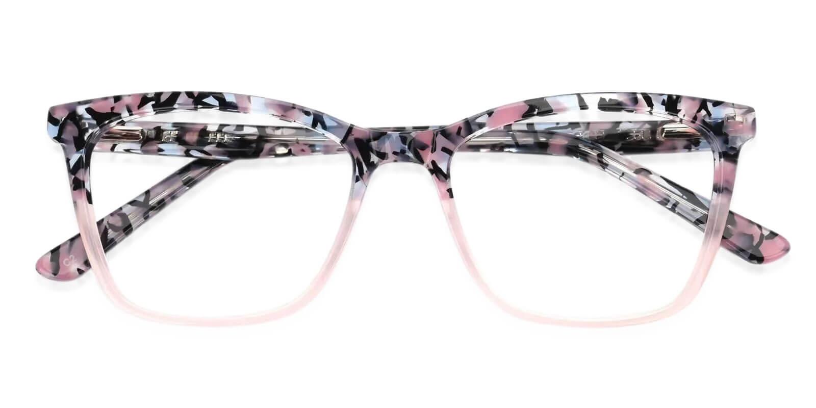 Masser Pink Acetate Eyeglasses , UniversalBridgeFit Frames from ABBE Glasses