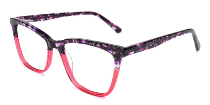 Purple Masser - Acetate ,Universal Bridge Fit