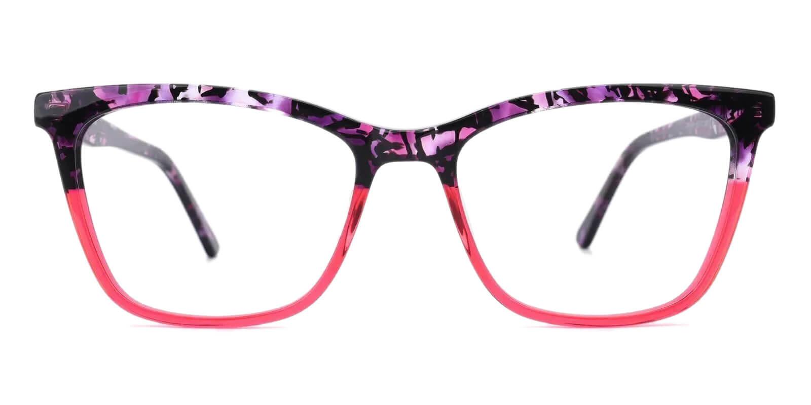 Masser Purple Acetate Eyeglasses , UniversalBridgeFit Frames from ABBE Glasses