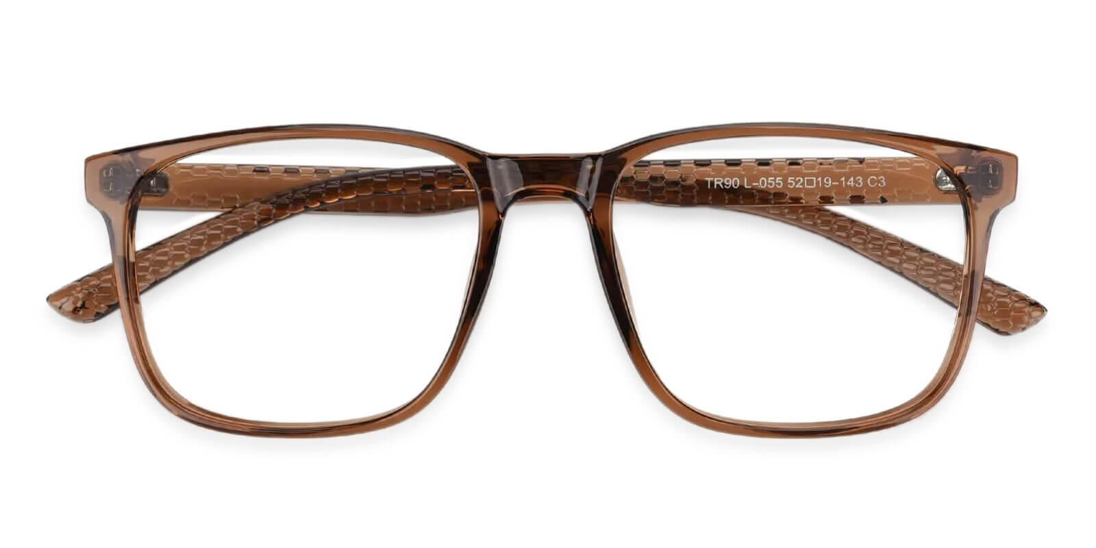 Machel Brown TR Eyeglasses , UniversalBridgeFit Frames from ABBE Glasses