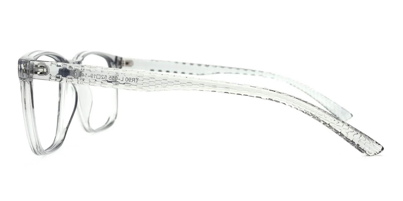 Machel Gray TR Eyeglasses , UniversalBridgeFit Frames from ABBE Glasses