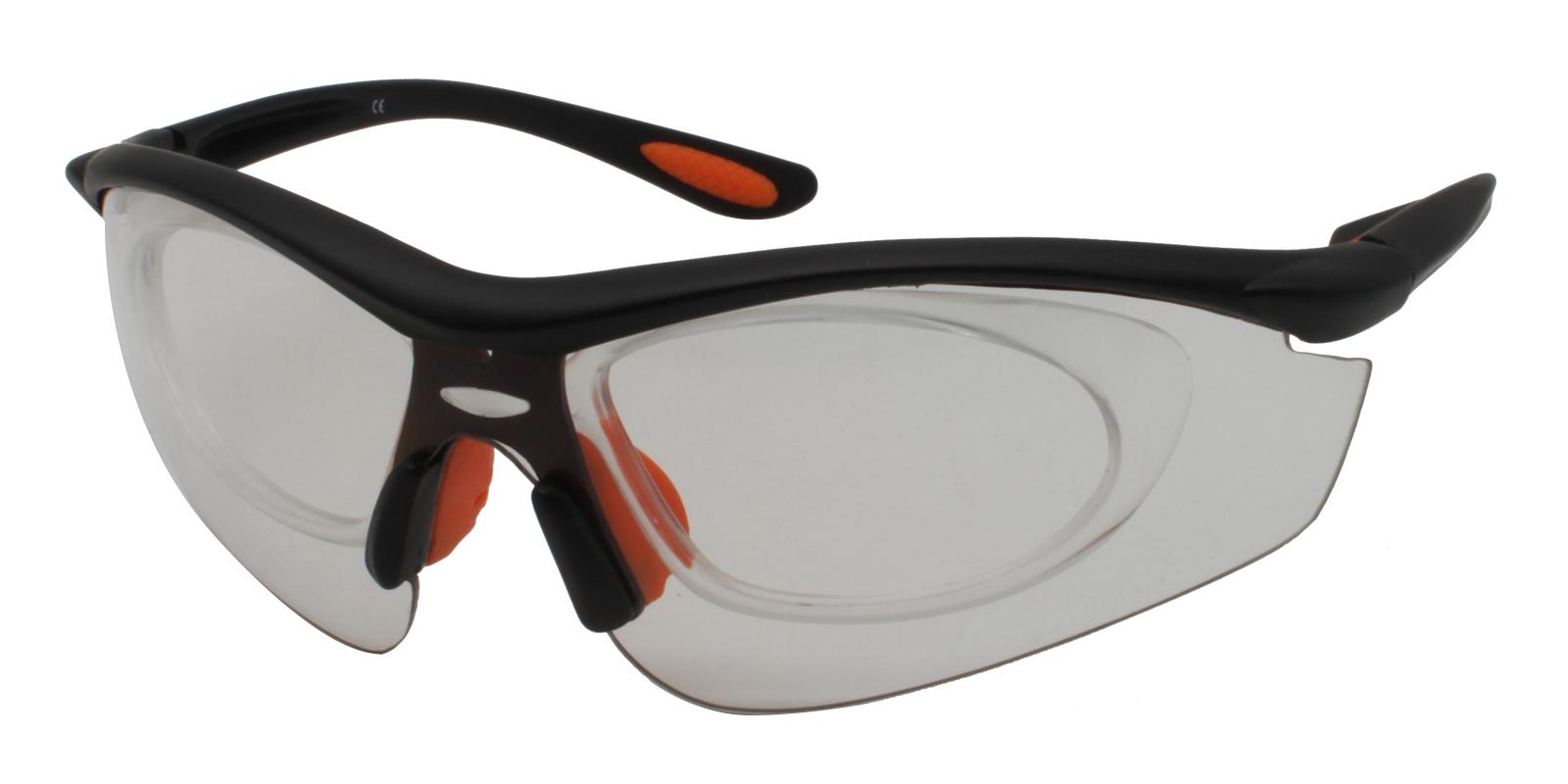 Gustavus Translucent Plastic SportsGlasses , NosePads Frames from ABBE Glasses