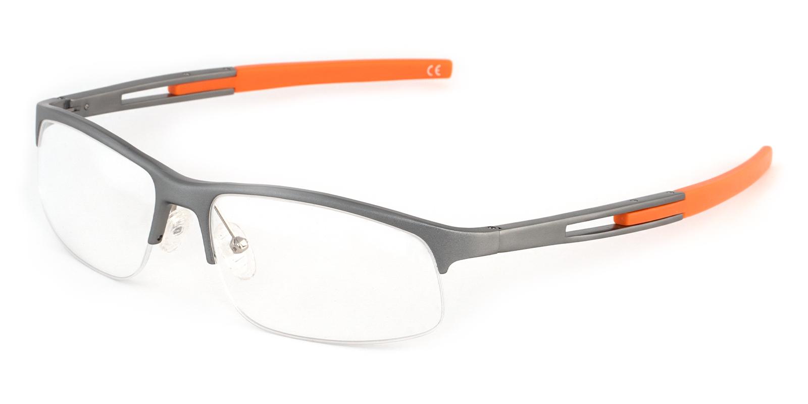 Pioneer Gun Metal SportsGlasses , SpringHinges , NosePads Frames from ABBE Glasses