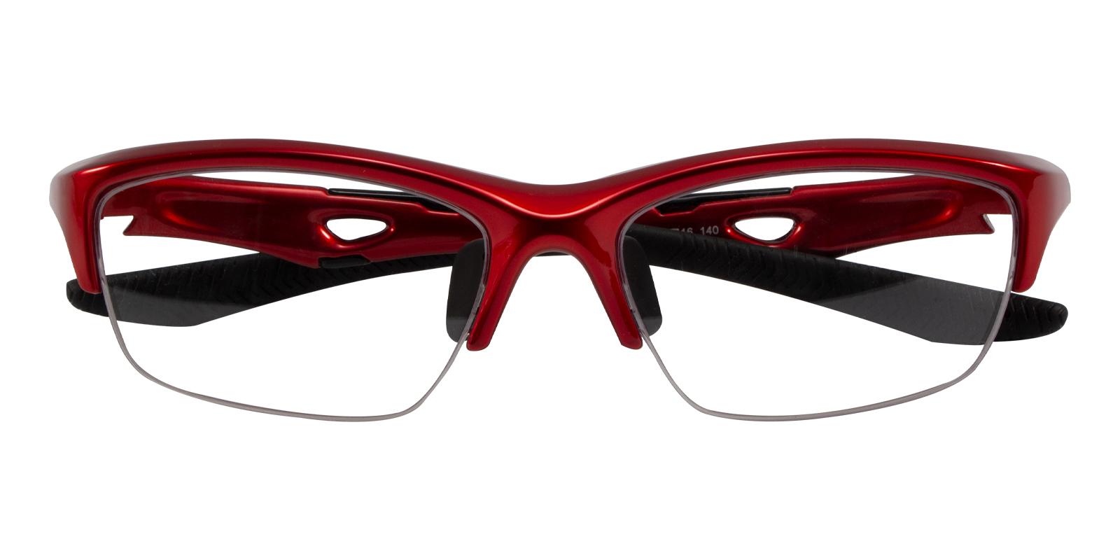 Voyager Red TR SportsGlasses , NosePads Frames from ABBE Glasses