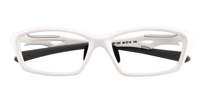 Clementine White  Frames from ABBE Glasses