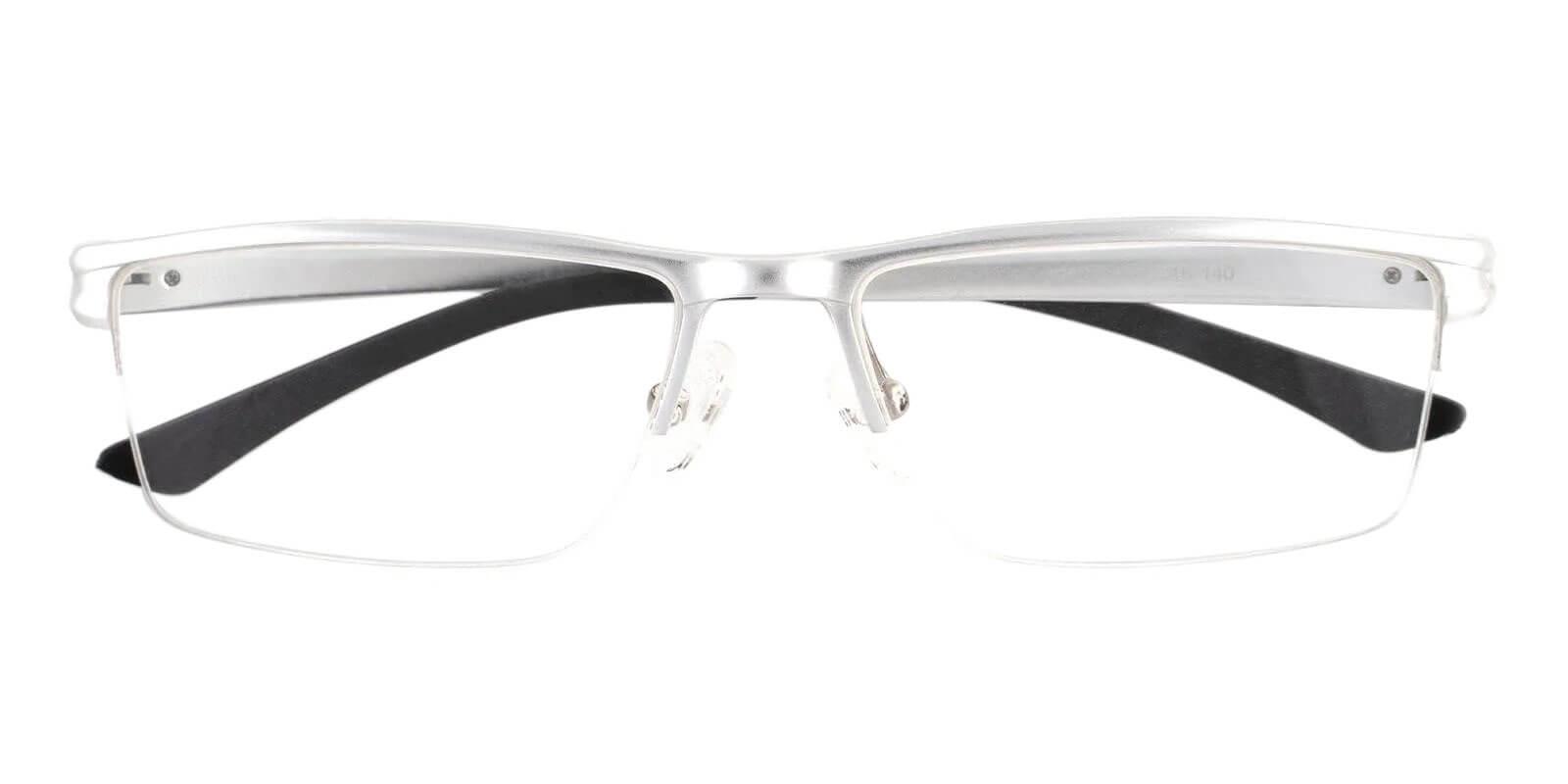 Galileo Silver Metal SportsGlasses , SpringHinges , NosePads Frames from ABBE Glasses