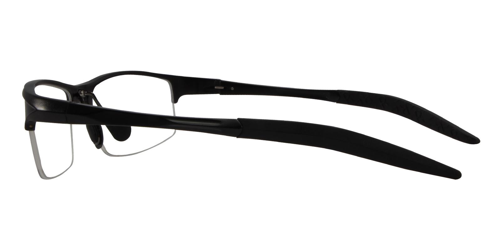 Pathfinder Black Metal SportsGlasses , SpringHinges , NosePads Frames from ABBE Glasses