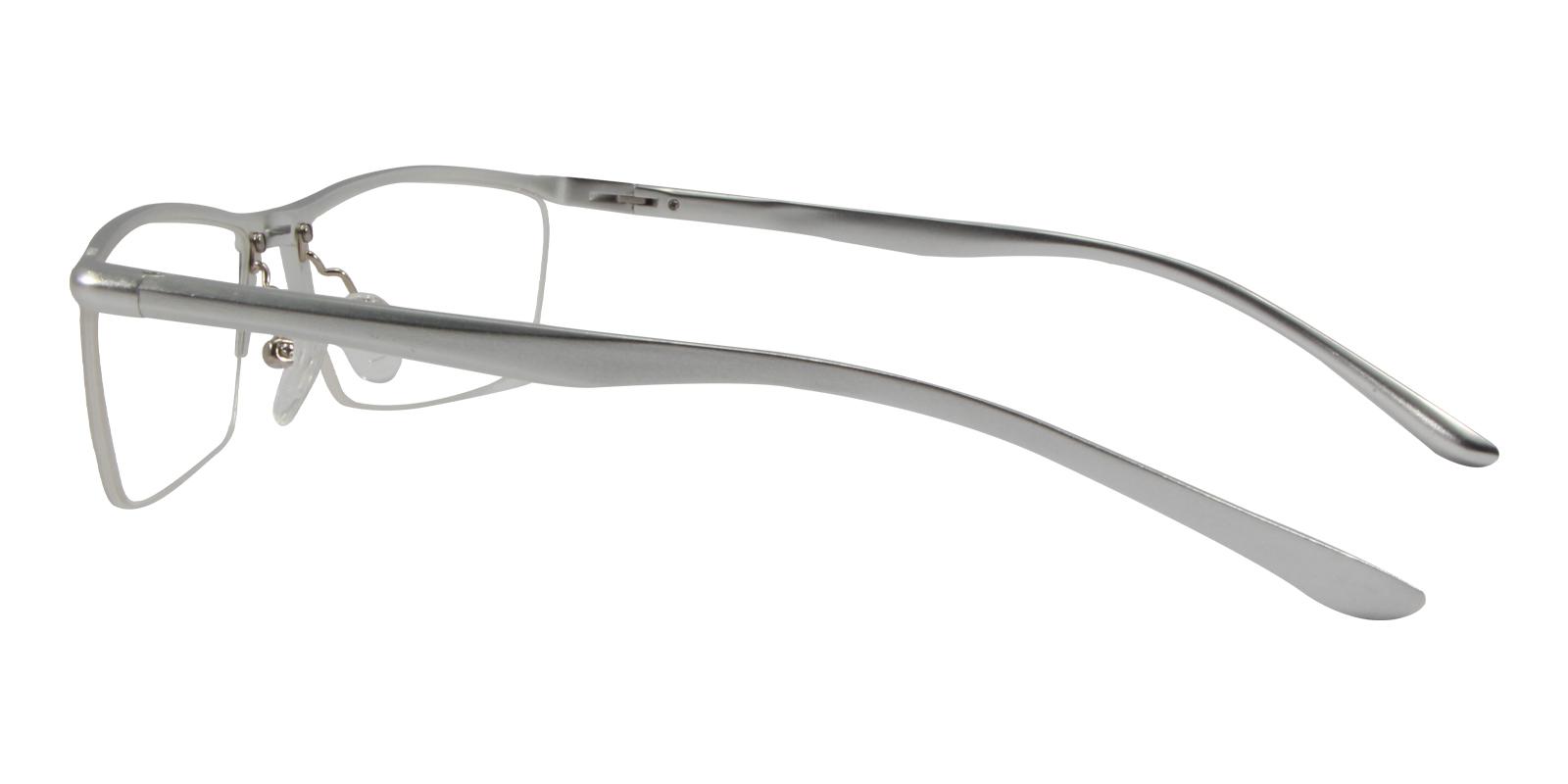 Cassini Silver Metal SportsGlasses , SpringHinges , NosePads Frames from ABBE Glasses