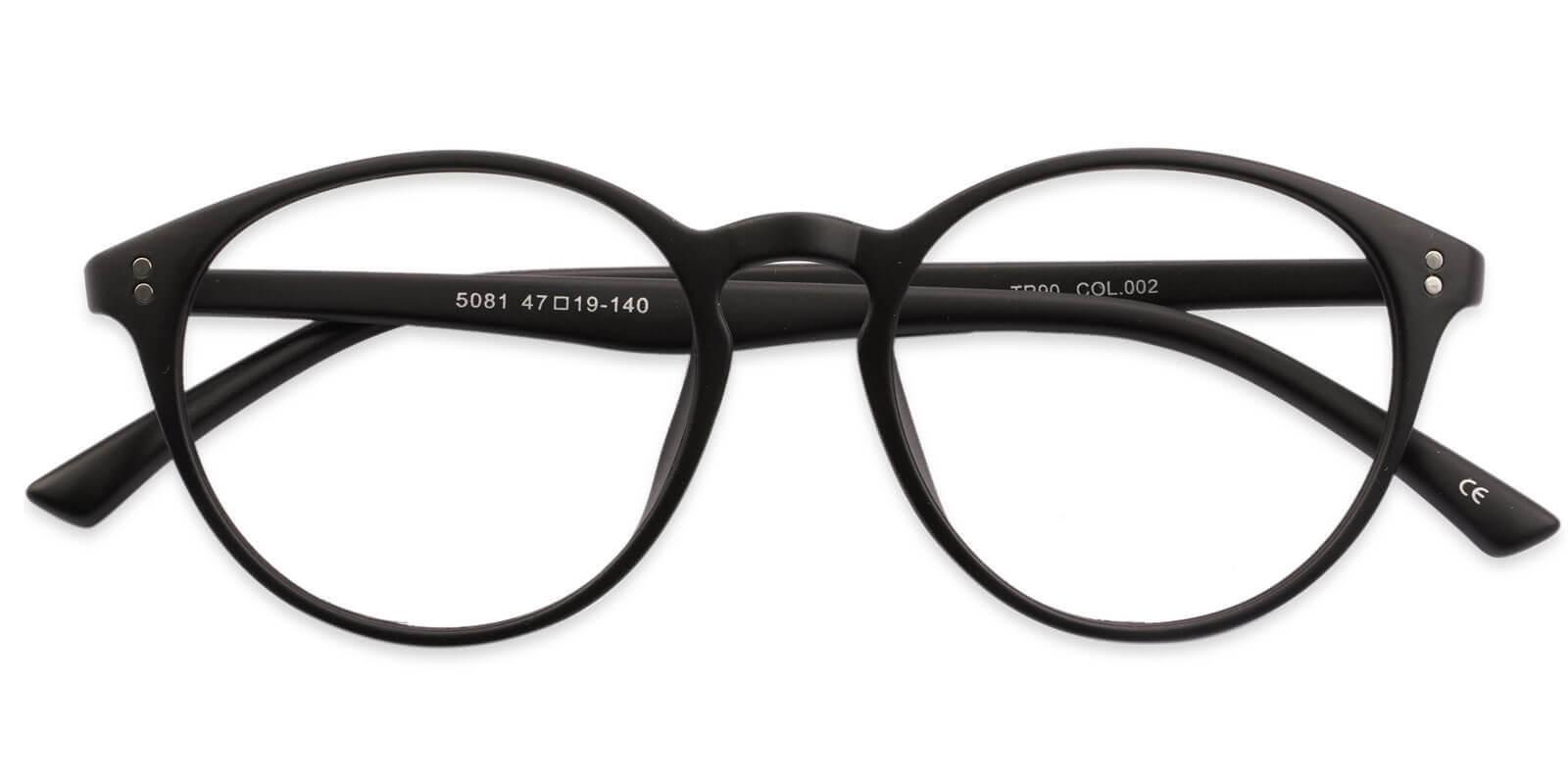 Kids-Deimos Black TR Eyeglasses , UniversalBridgeFit , Lightweight Frames from ABBE Glasses