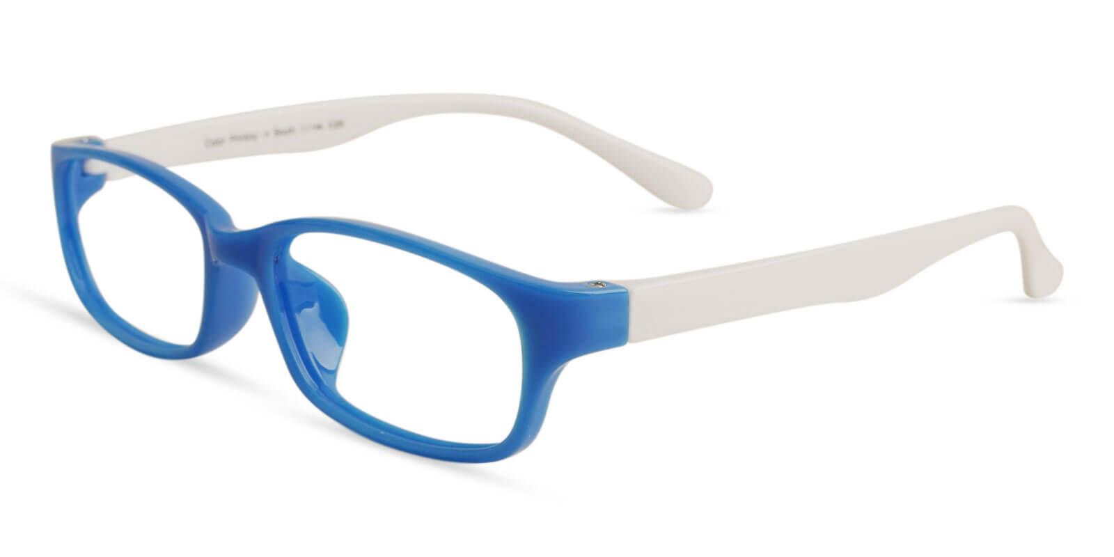 Kids-Phoebe Blue TR Eyeglasses , UniversalBridgeFit , Lightweight Frames from ABBE Glasses