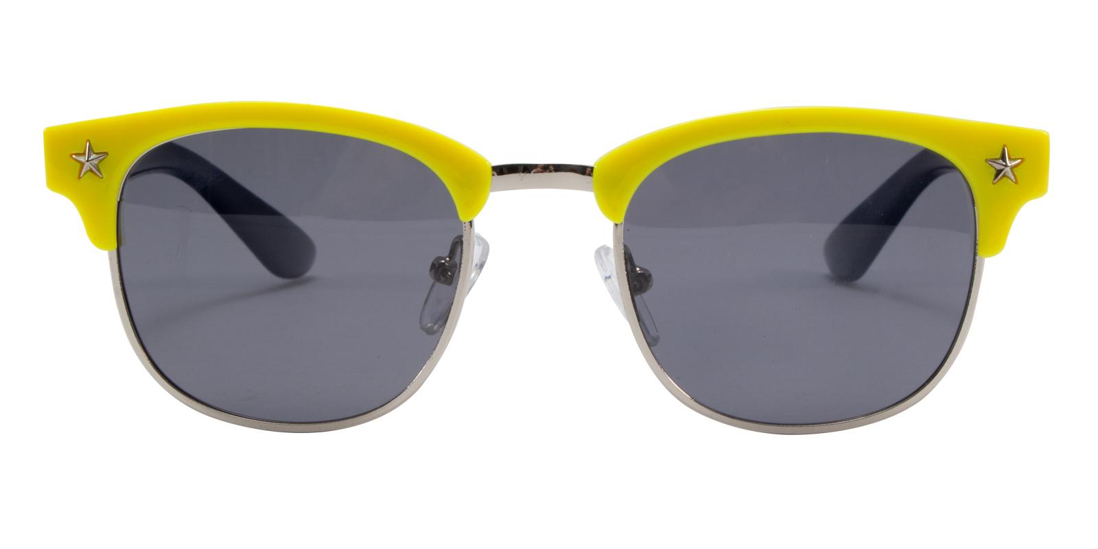 Miranda Yellow TR Sunglasses , NosePads Frames from ABBE Glasses