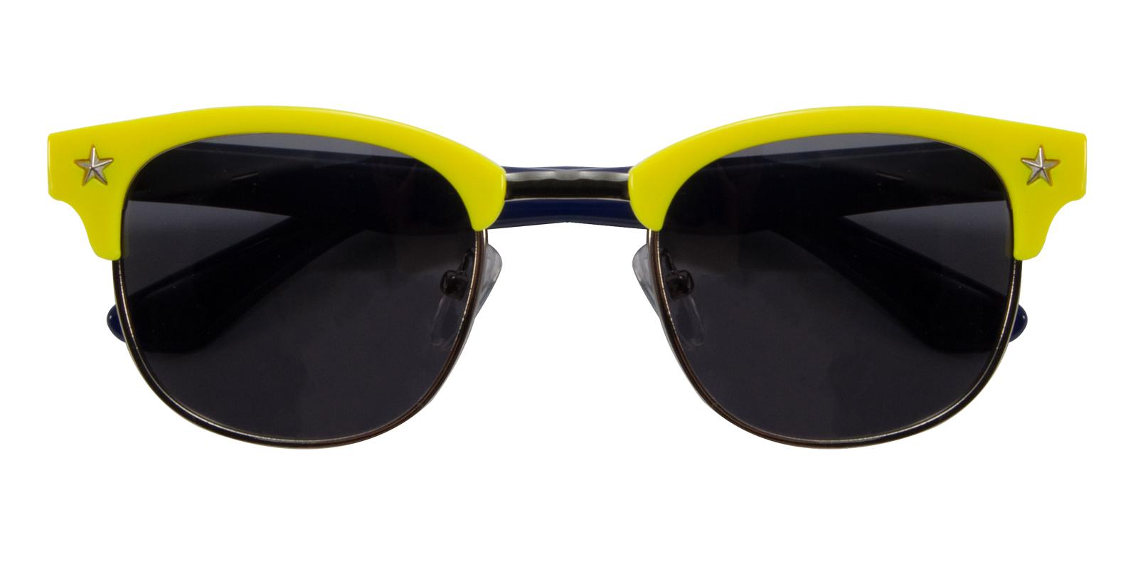 Miranda Yellow TR Sunglasses , NosePads Frames from ABBE Glasses