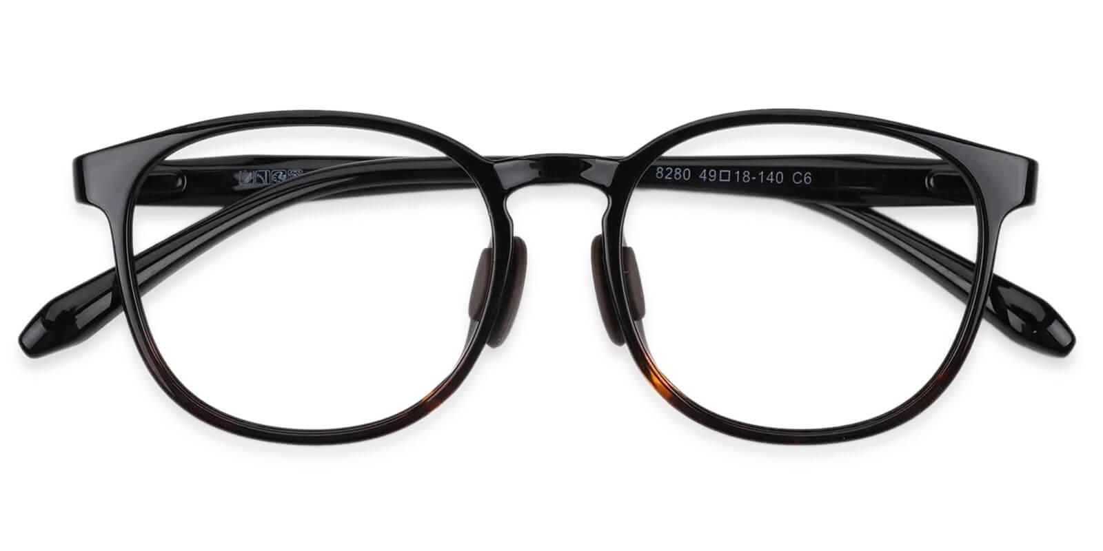 Alchemist Black TR Eyeglasses , UniversalBridgeFit , Lightweight Frames from ABBE Glasses