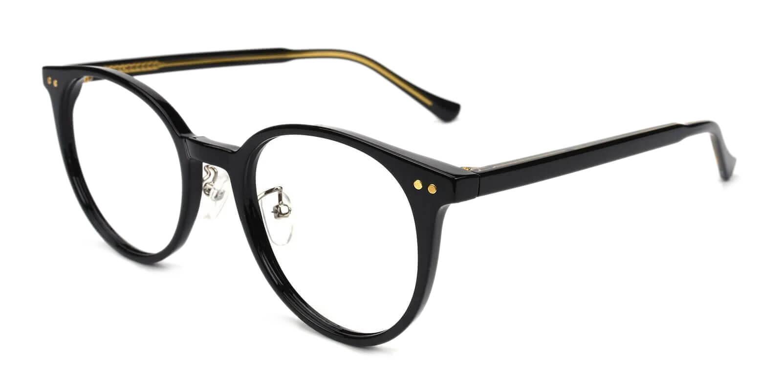 Borderline Black TR Eyeglasses , NosePads Frames from ABBE Glasses