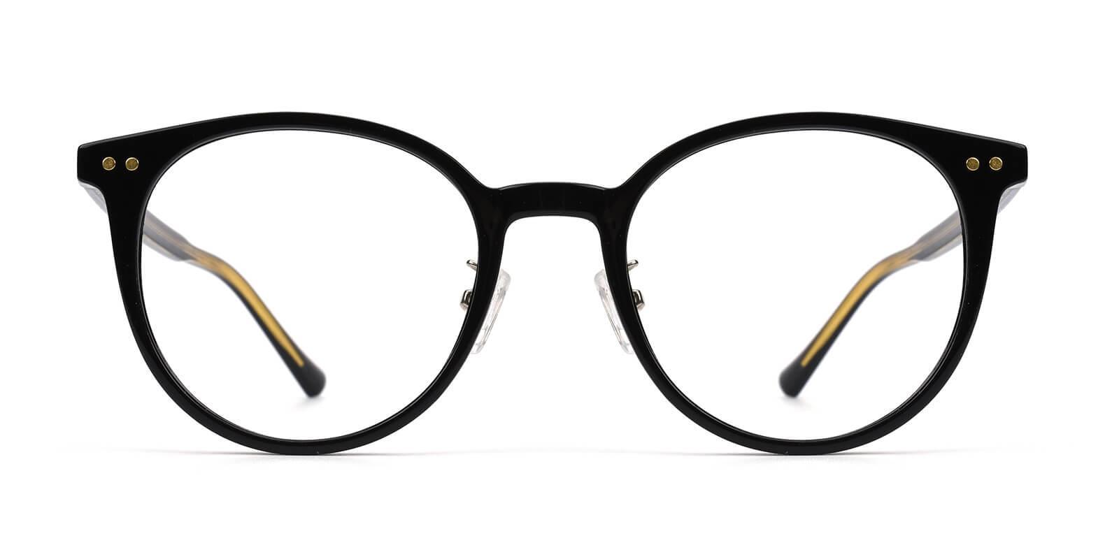 Borderline Black TR Eyeglasses , NosePads Frames from ABBE Glasses