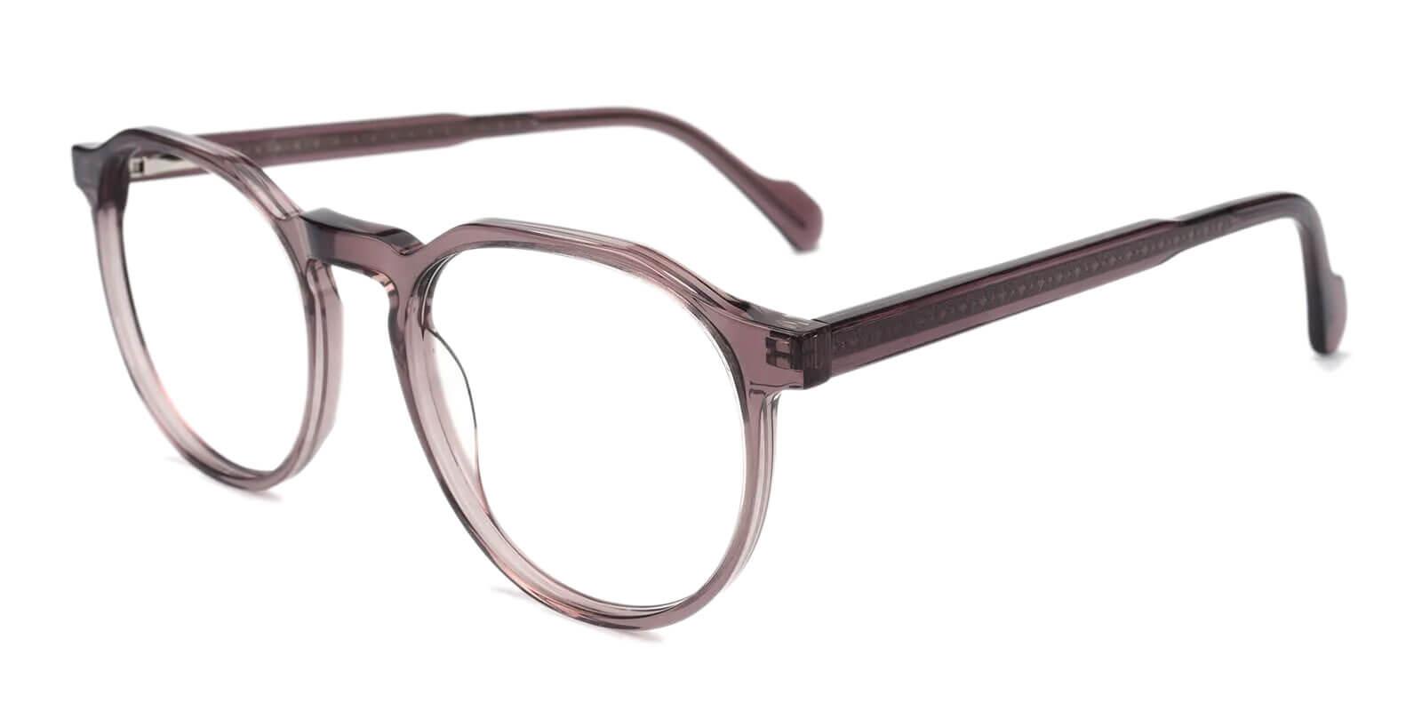 Carnival Purple Acetate Eyeglasses , SpringHinges , UniversalBridgeFit Frames from ABBE Glasses