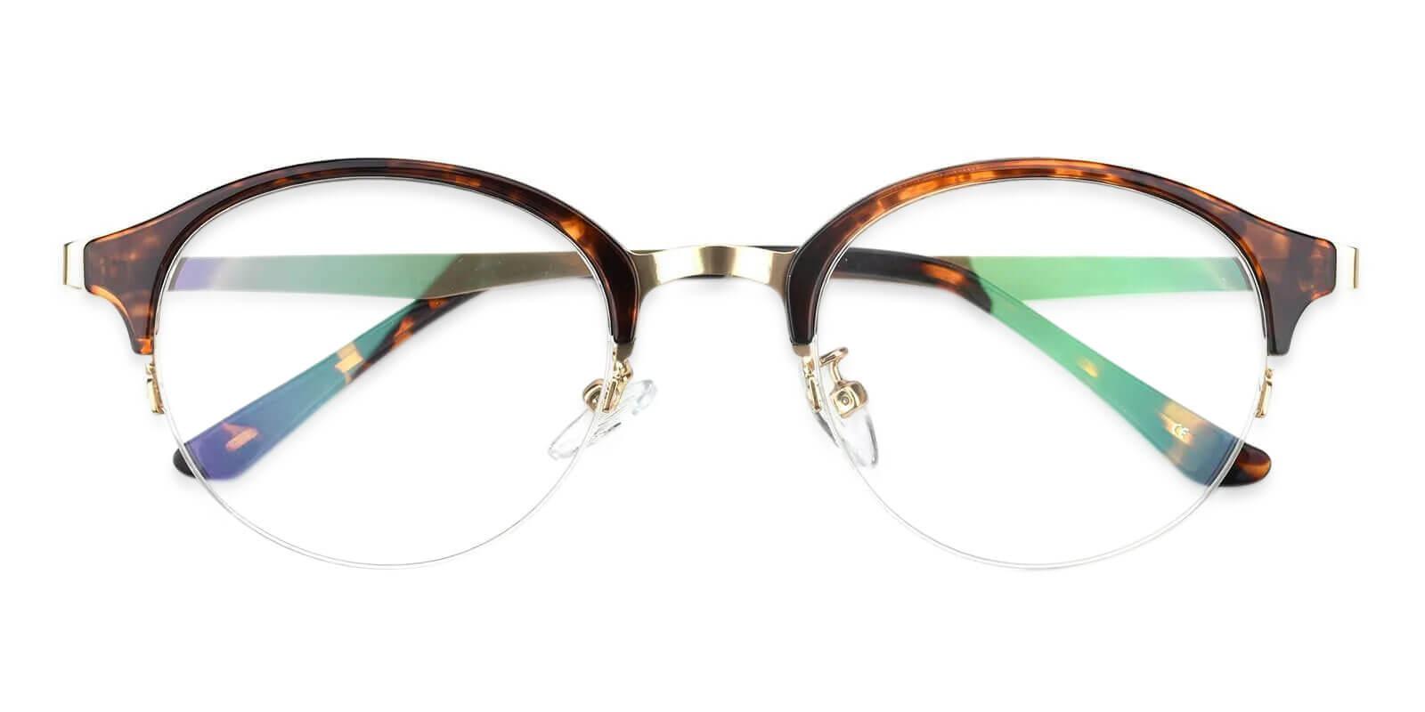 Dreamer Tortoise Metal Eyeglasses , NosePads Frames from ABBE Glasses