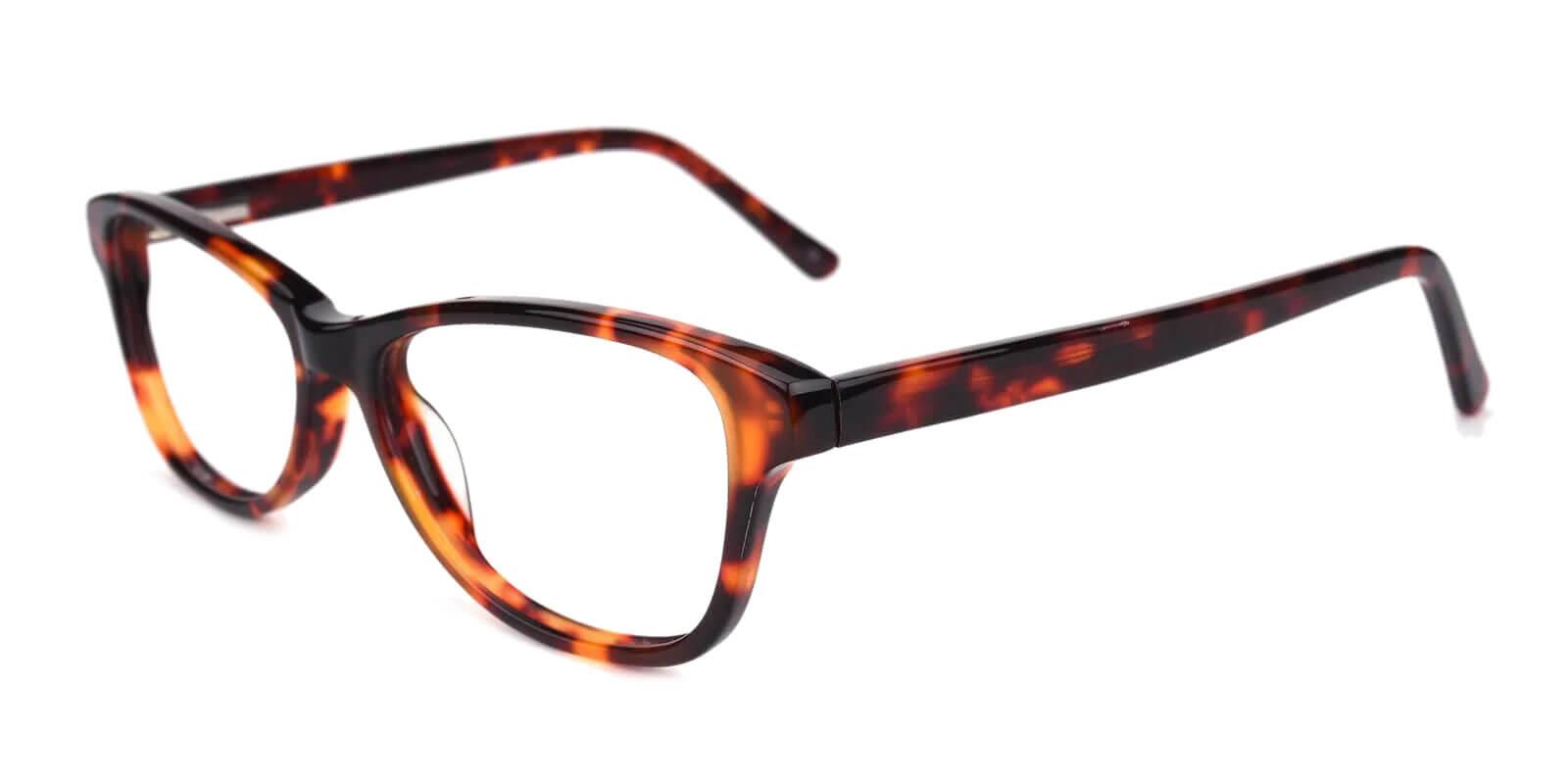 Absolutely Tortoise TR Eyeglasses , SpringHinges , UniversalBridgeFit Frames from ABBE Glasses