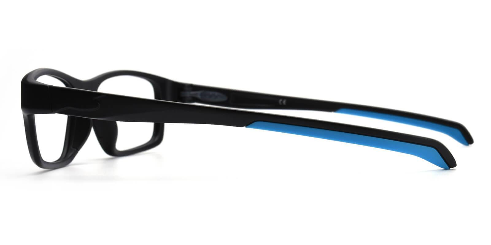 Socrates Blue TR SportsGlasses , UniversalBridgeFit Frames from ABBE Glasses