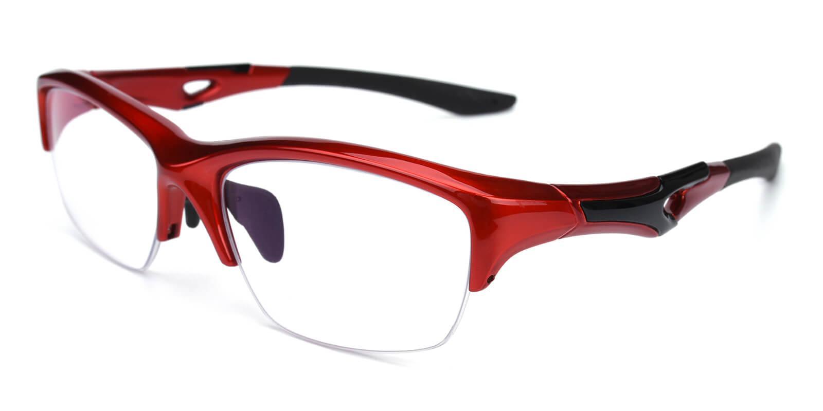 Capacious Red TR SportsGlasses , UniversalBridgeFit Frames from ABBE Glasses