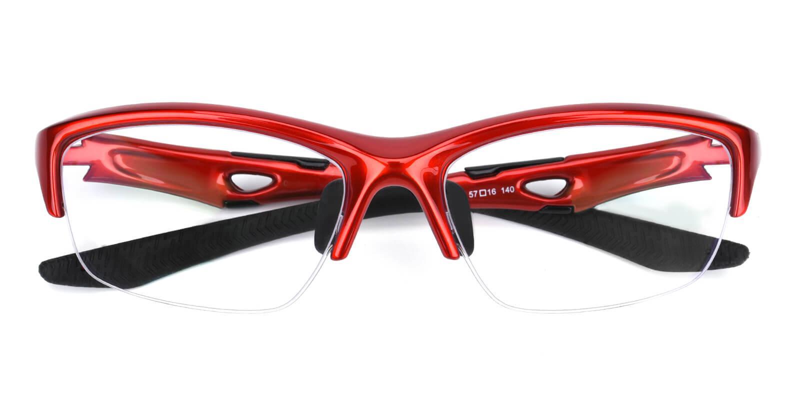 Capacious Red TR SportsGlasses , UniversalBridgeFit Frames from ABBE Glasses