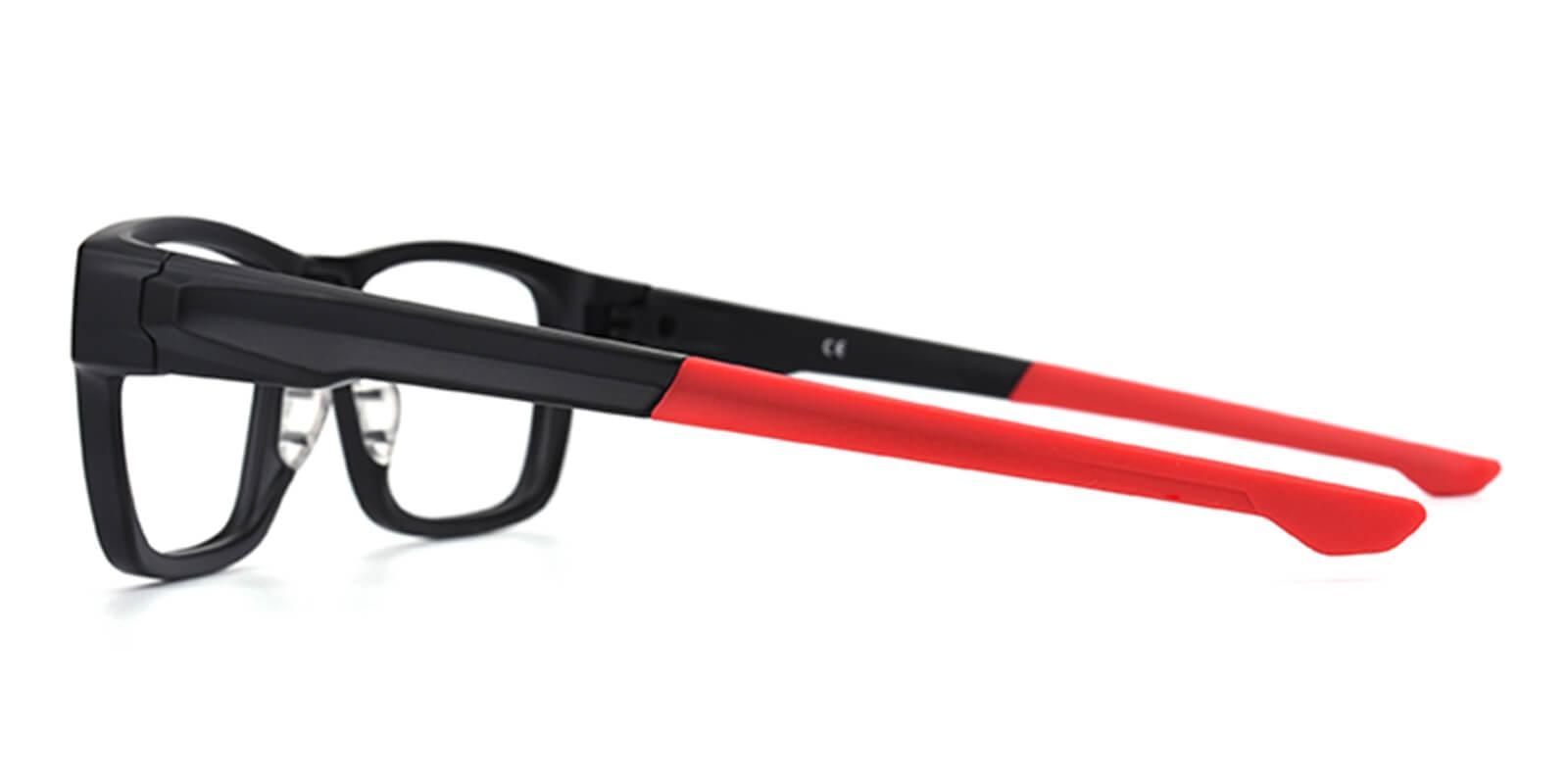 Nantes Red TR SportsGlasses , UniversalBridgeFit Frames from ABBE Glasses