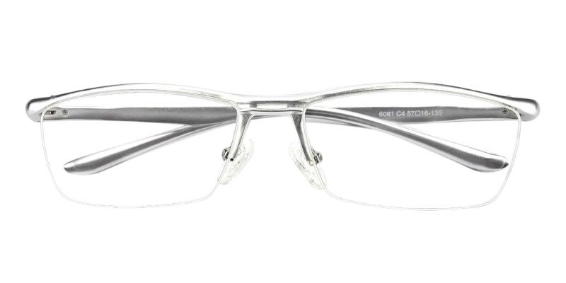 Record Silver  Frames from ABBE Glasses