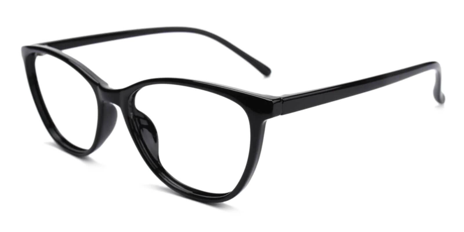 Percy Black TR Eyeglasses , UniversalBridgeFit , Lightweight Frames from ABBE Glasses