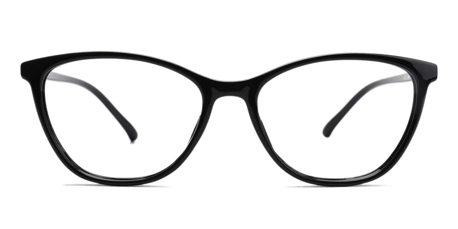 Percy Black TR Eyeglasses , UniversalBridgeFit , Lightweight Frames from ABBE Glasses