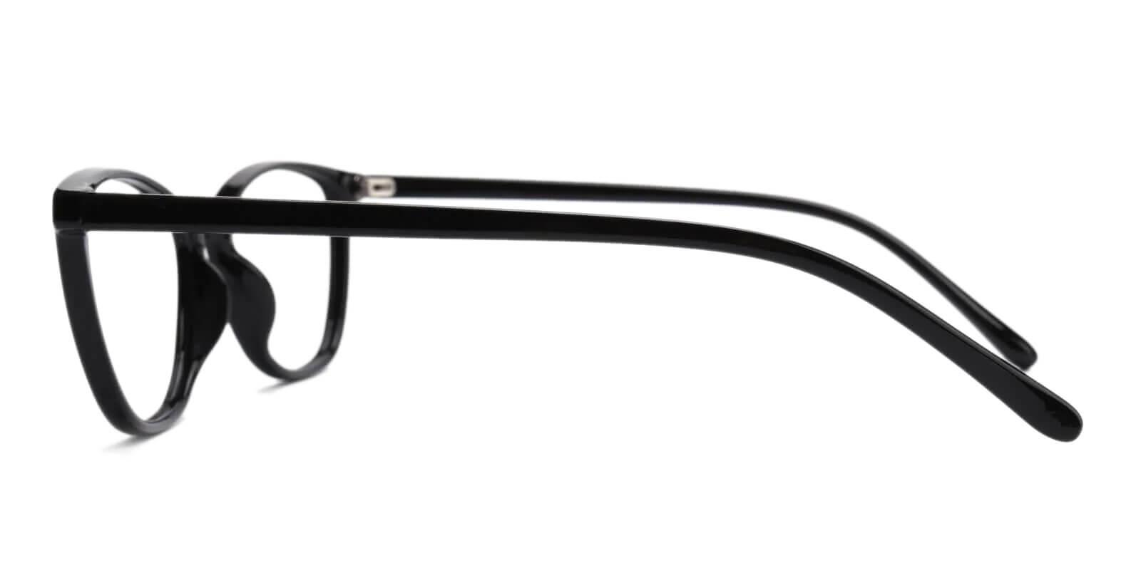 Percy Black TR Eyeglasses , UniversalBridgeFit , Lightweight Frames from ABBE Glasses