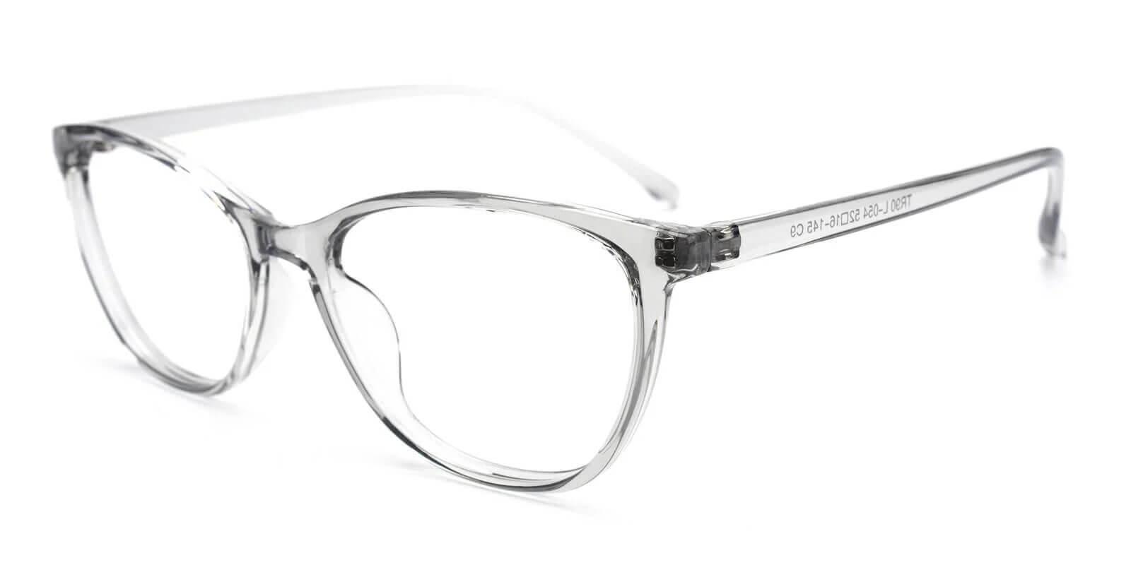 Percy Gray TR Eyeglasses , UniversalBridgeFit , Lightweight Frames from ABBE Glasses