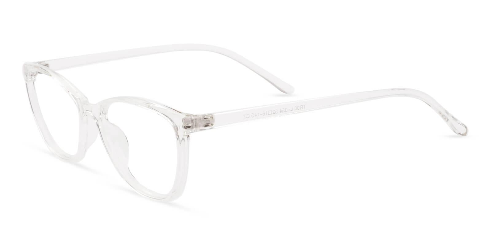 Percy Translucent TR Eyeglasses , UniversalBridgeFit , Lightweight Frames from ABBE Glasses