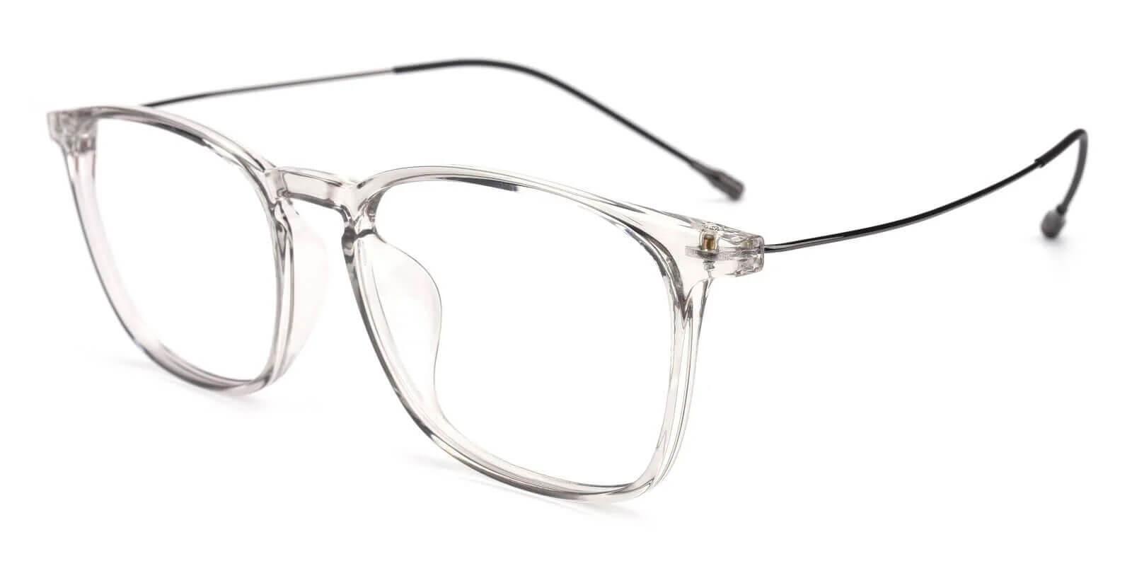 Clinton Gray TR Eyeglasses , UniversalBridgeFit , Lightweight Frames from ABBE Glasses