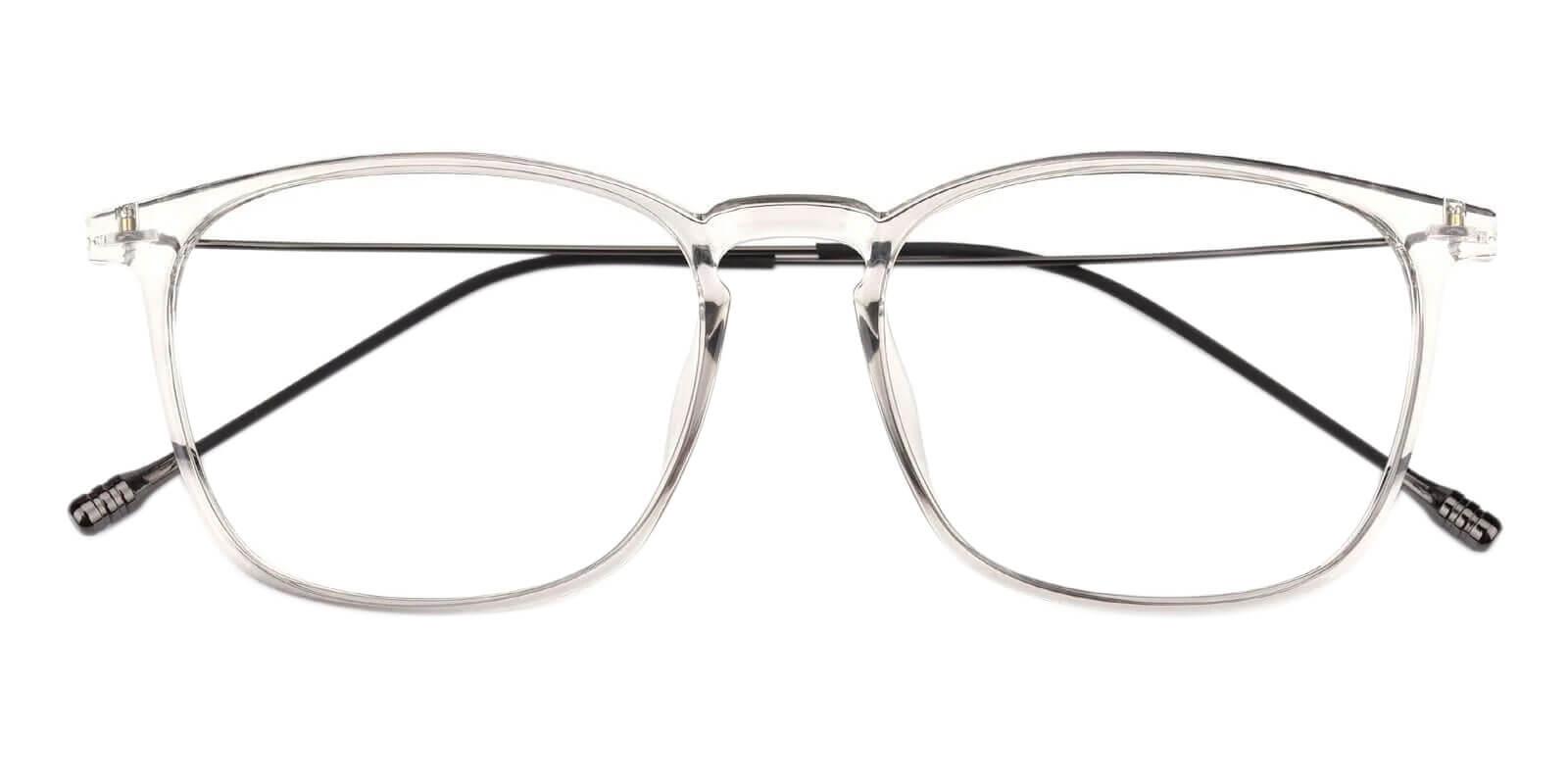 Clinton Gray TR Eyeglasses , UniversalBridgeFit , Lightweight Frames from ABBE Glasses