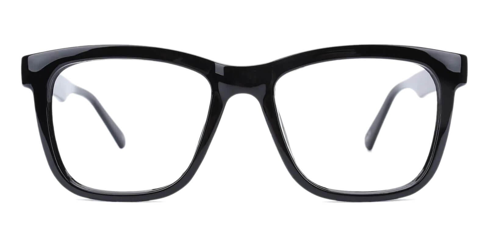 Laya Black Plastic Eyeglasses , UniversalBridgeFit Frames from ABBE Glasses