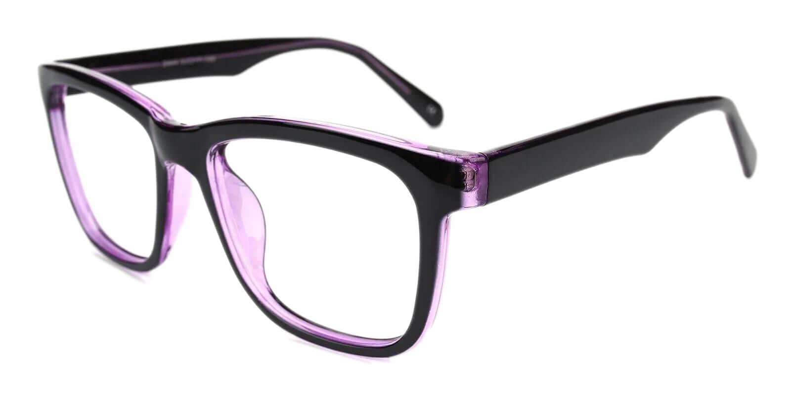 Purple plastic eyeglass frames online