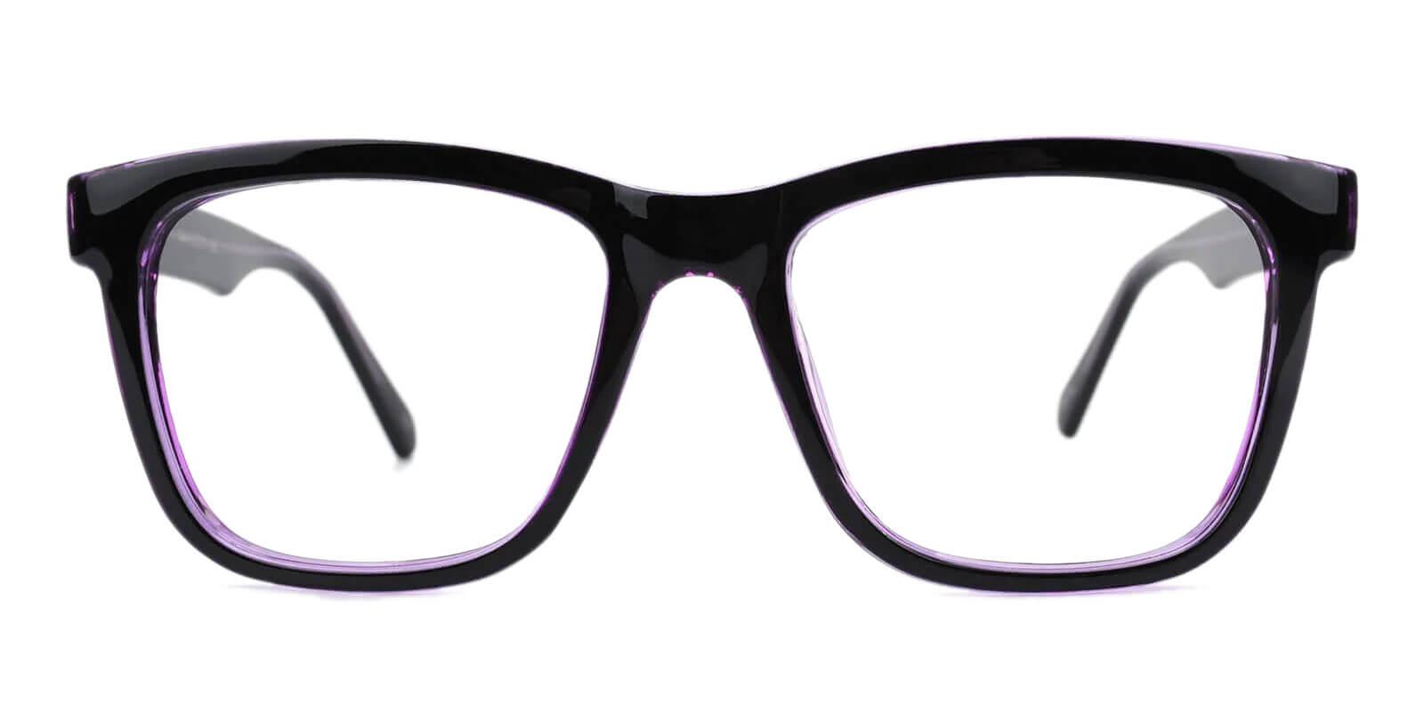 Laya Purple Plastic Eyeglasses , UniversalBridgeFit Frames from ABBE Glasses