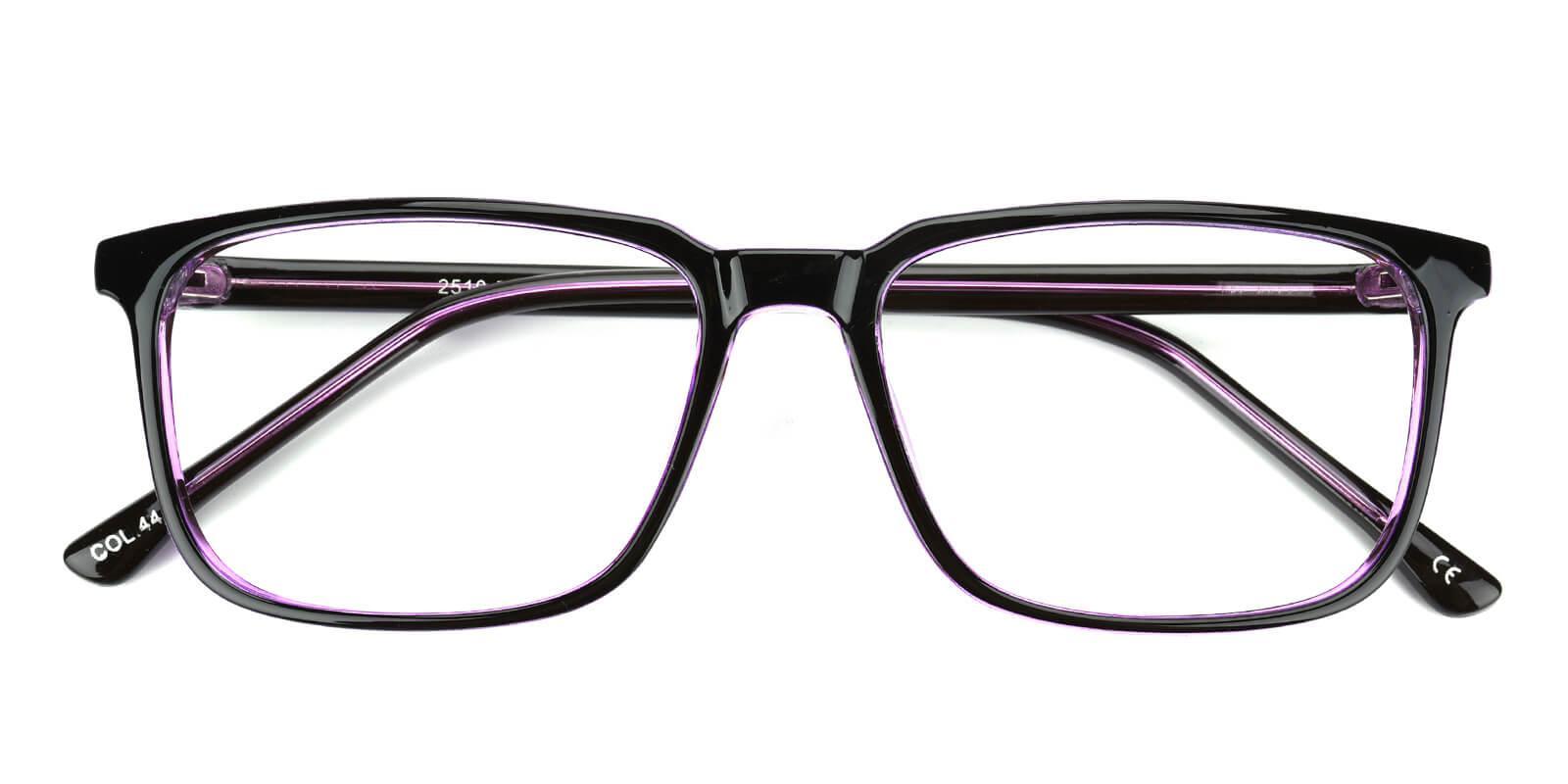 Belleville Purple Acetate Eyeglasses , UniversalBridgeFit Frames from ABBE Glasses