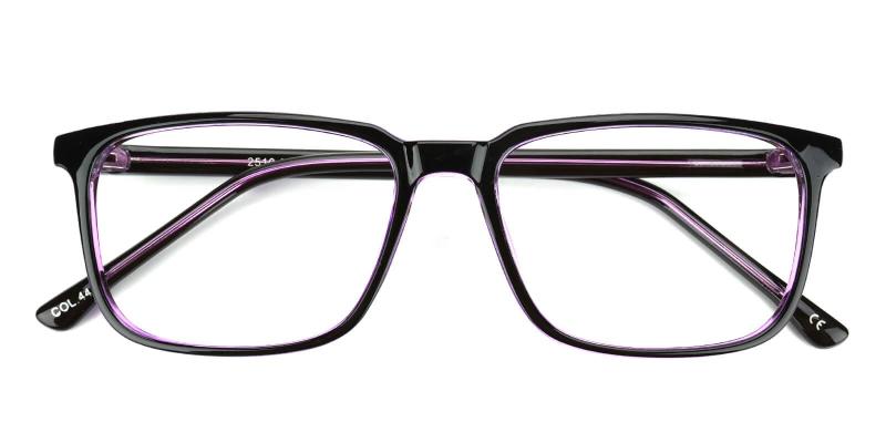 Belleville Purple  Frames from ABBE Glasses