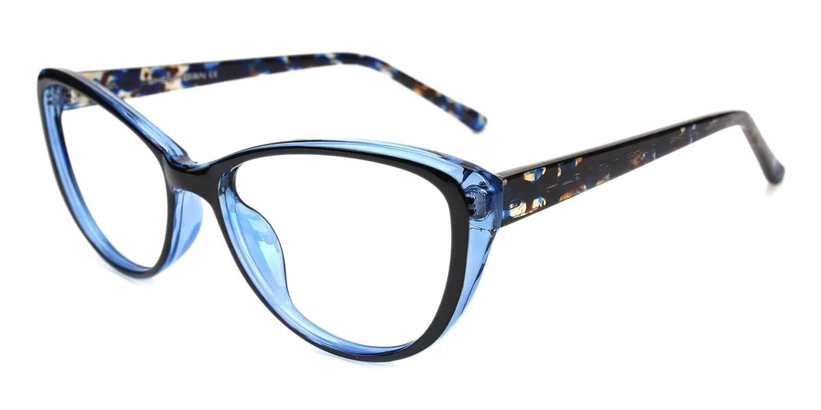 Memento Blue Acetate Eyeglasses , UniversalBridgeFit Frames from ABBE Glasses