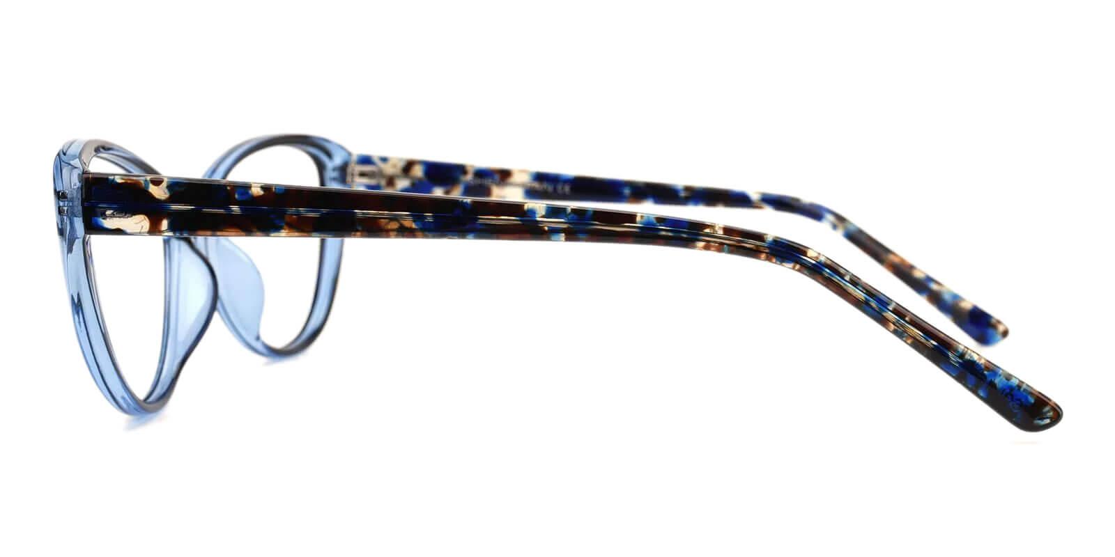 Memento Blue Acetate Eyeglasses , UniversalBridgeFit Frames from ABBE Glasses