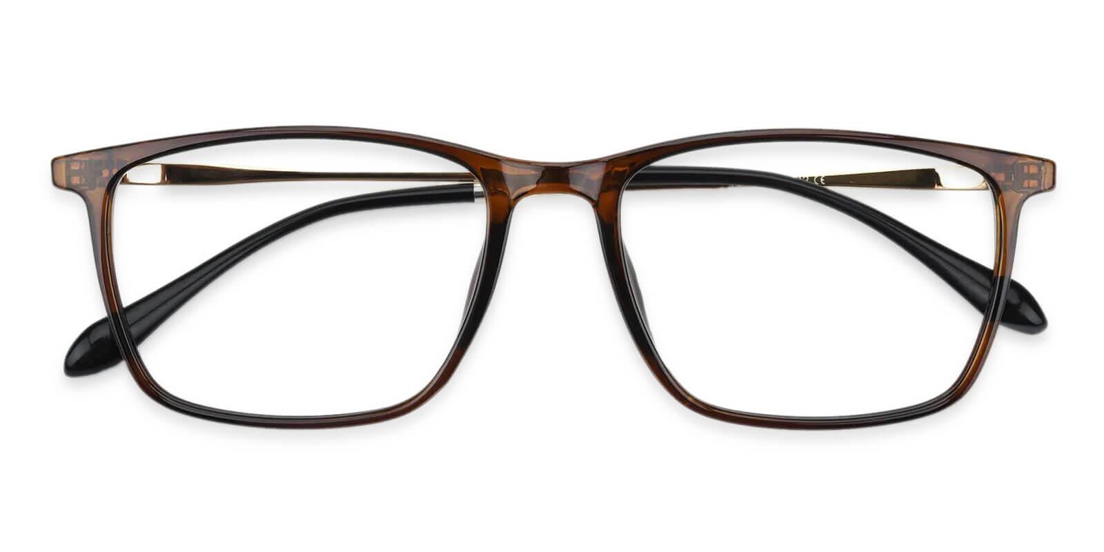 Honor Brown TR Eyeglasses , UniversalBridgeFit , Lightweight Frames from ABBE Glasses