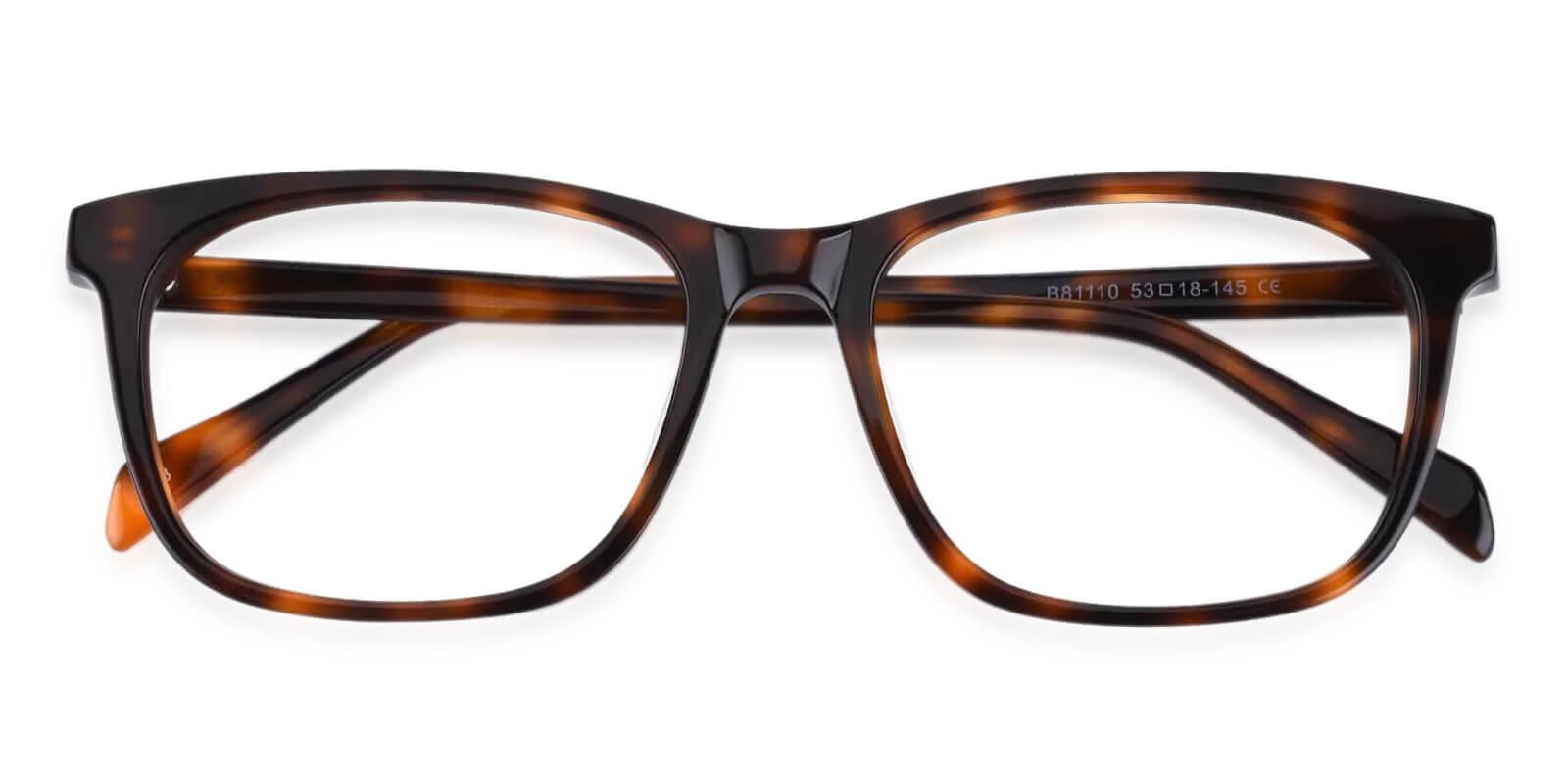 Plaza Tortoise Acetate Eyeglasses , UniversalBridgeFit Frames from ABBE Glasses