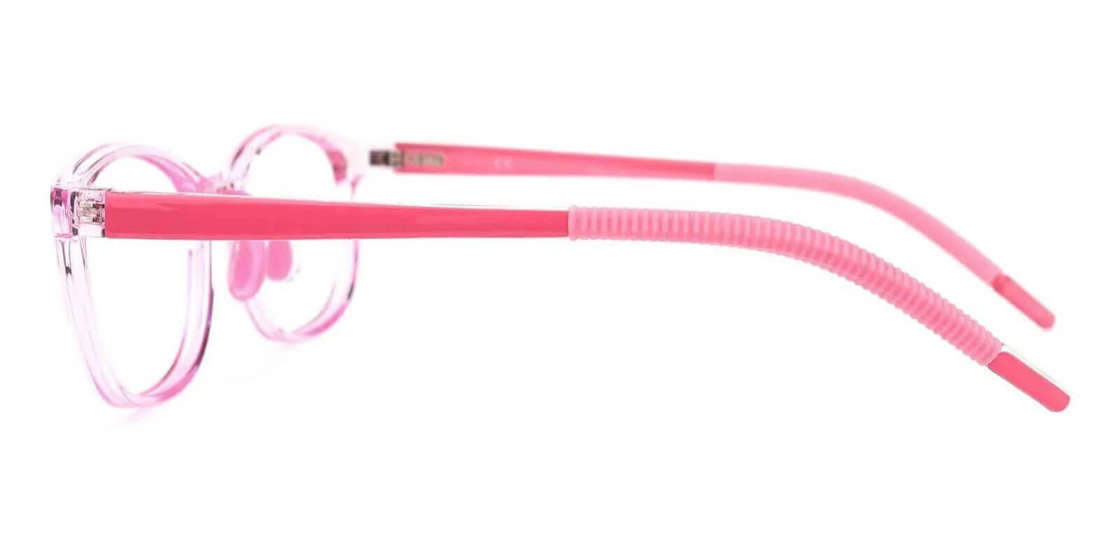 Kids-Willy Pink TR Eyeglasses , Lightweight , NosePads Frames from ABBE Glasses