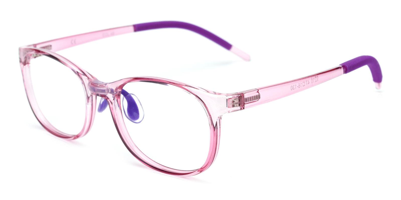 Kids-Munroe Purple TR Eyeglasses , Lightweight , NosePads Frames from ABBE Glasses